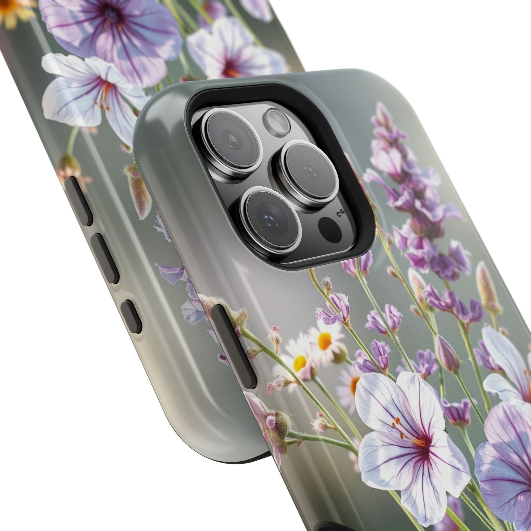 iPhone Wildflower Bunch Enchanted Art Slim Everyday Designer Case · iPhone Case