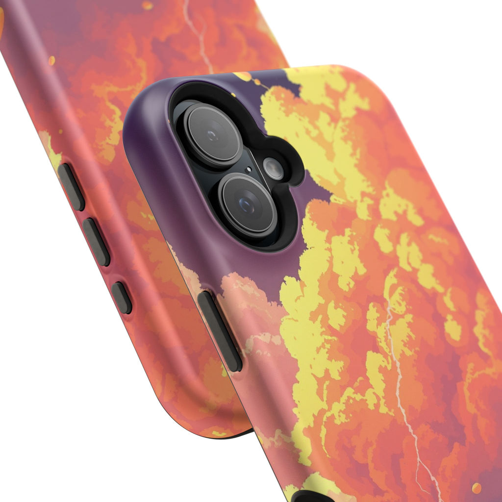 iPhone Sunset Amber And Peach Petal Storm Slim iPhone Everyday Designer · iPhone