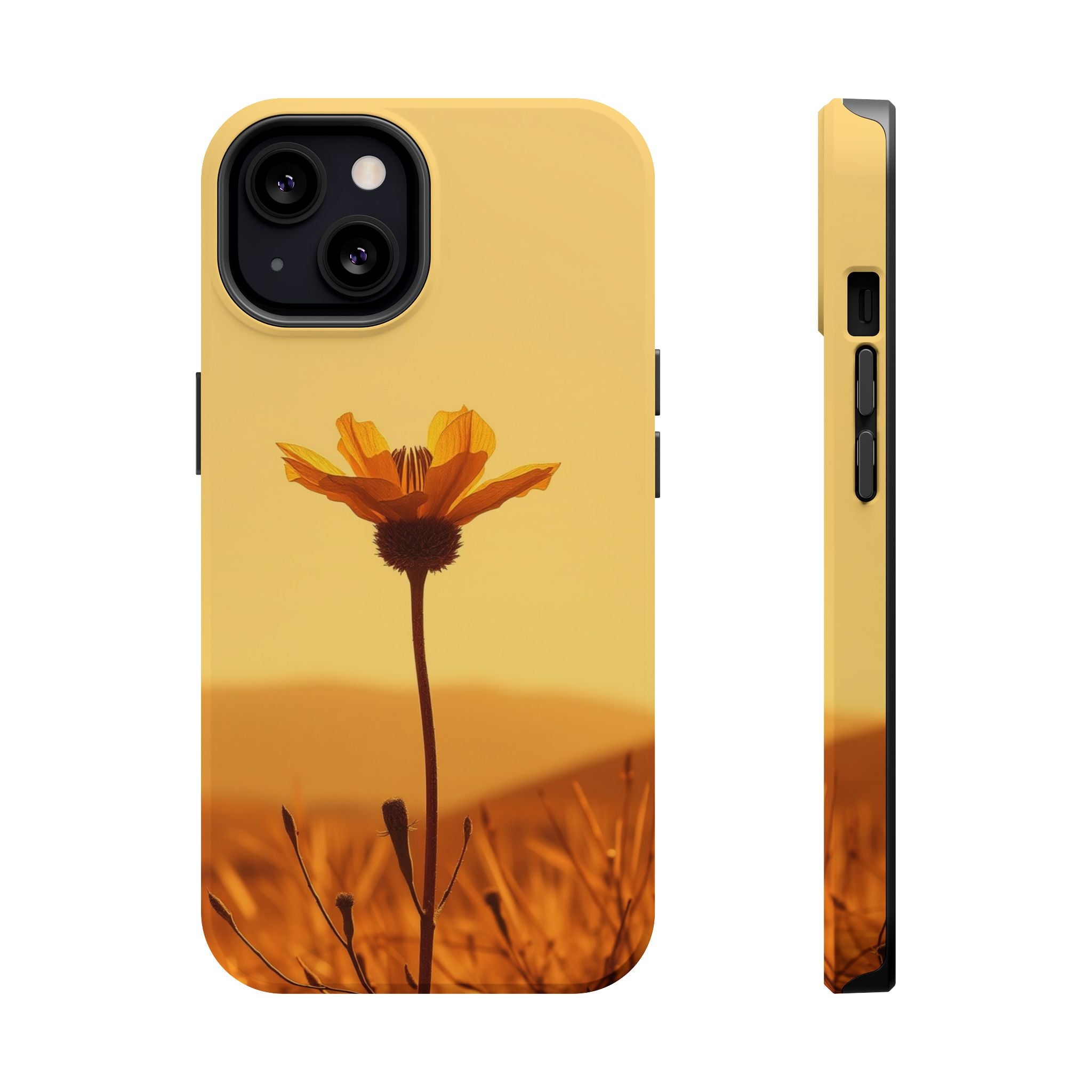 iPhone Desert Flower Cinematic Art Bold Modern Everyday Snap Case · iPhone Case