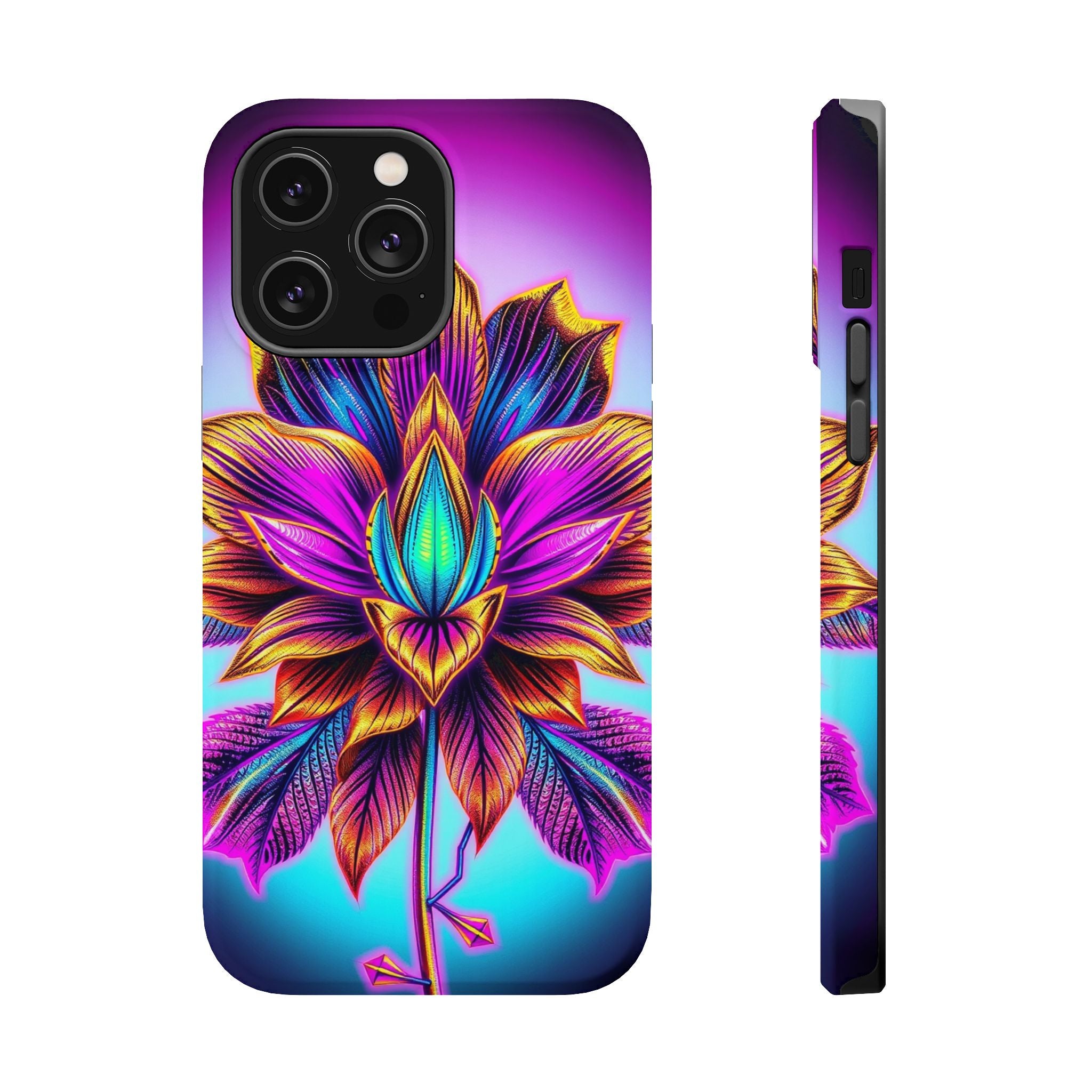 iPhone Floral Gold Foil Mystic Art Bold Modern Everyday Snap Case · iPhone Case