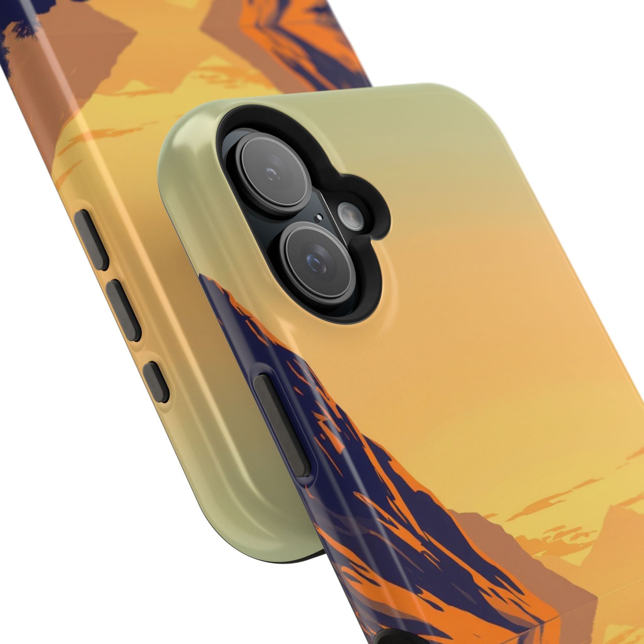 iPhone Fjord Reflection Pop Art Bold Slim Everyday Designer Case · iPhone Case