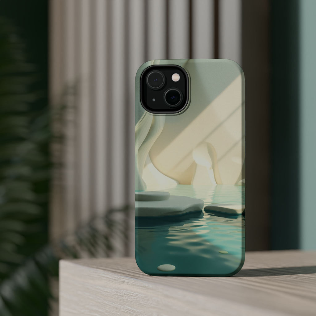 iPhone Tidal Pool 3D Digital Slim Everyday Designer Case · iPhone Case