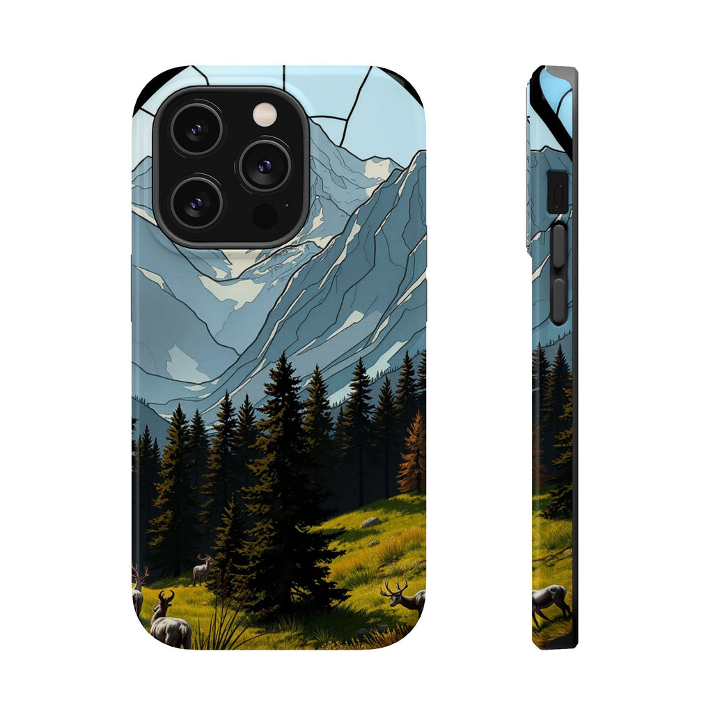iPhone Alpine Meadow Bold Art 11 Bold Modern Everyday Snap Case · iPhone Case