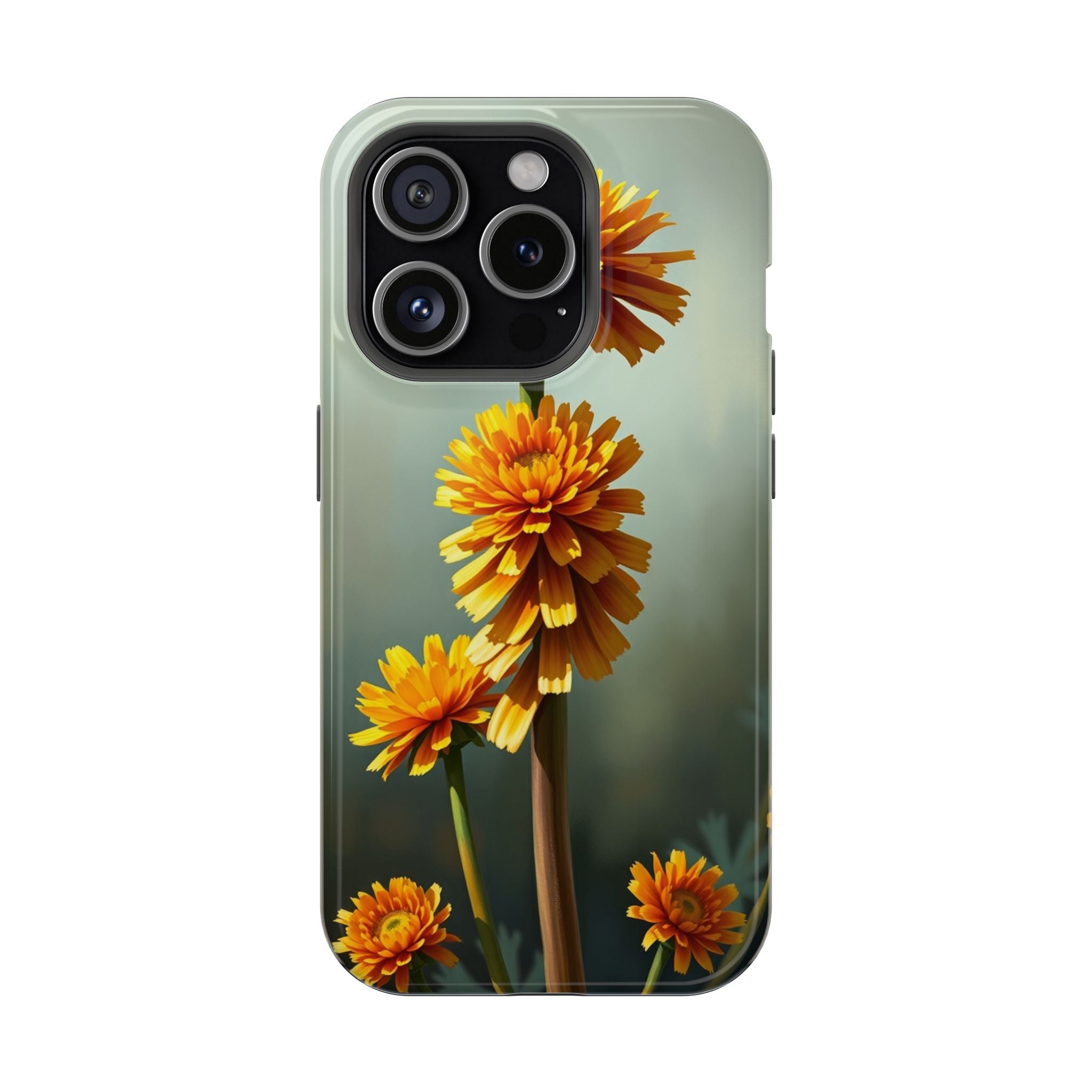 iPhone Ranunculus Stack Electric Art Slim Everyday Designer Case · iPhone Case