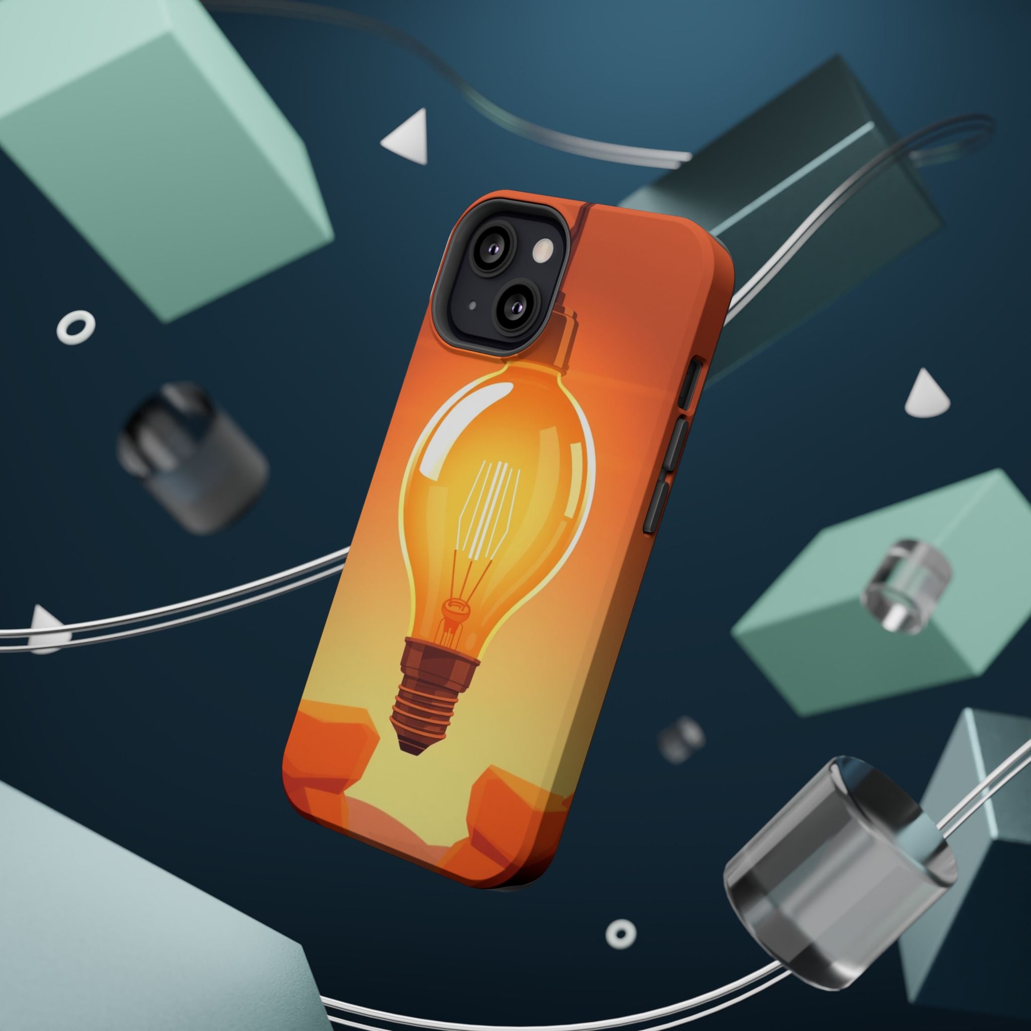 iPhone Edison Bulb Warm Enchanted Art Slim Everyday Designer Case · iPhone Case