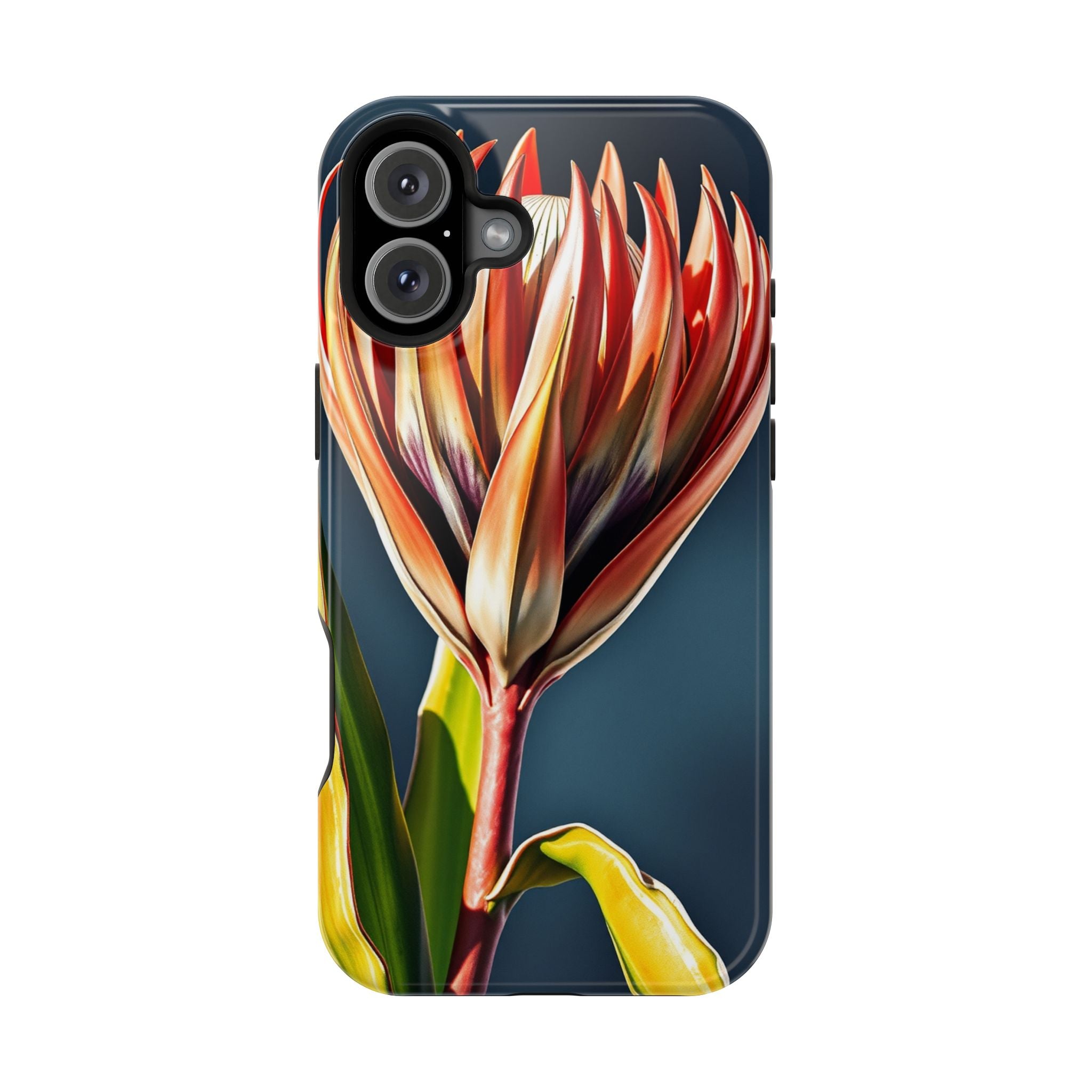 iPhone Protea Bold Vibrant Watercolor Slim Snap Case Ga · iPhone Case