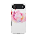 iPhone Pastel Floral Cloud Vibrant Watercolor Carry Case Slim Snap Case · iPhone