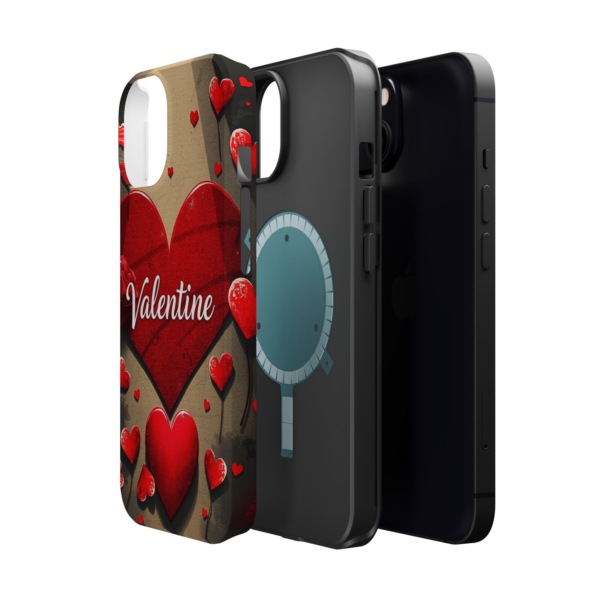 iPhone Serene Vintage Valentine Card Design Slim Everyday Designer Case · iPhone