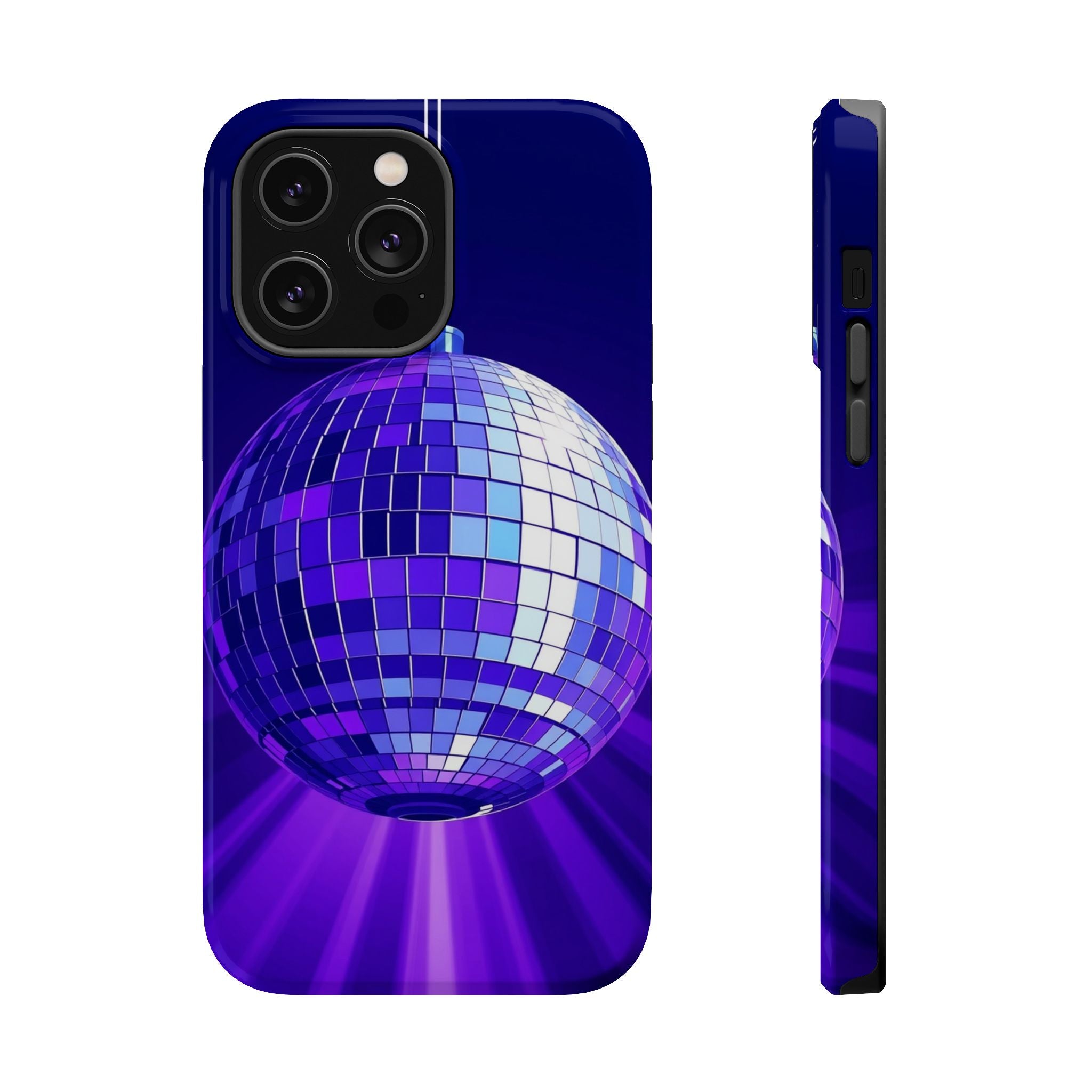 iPhone Disco Swirl Ball Pop Art Bold Slim Everyday Designer Case · iPhone Case