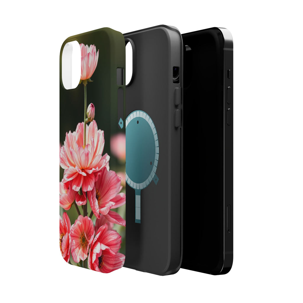iPhone Ranunculus Stack Vibrant Watercolor Slim Snap Case · iPhone Case