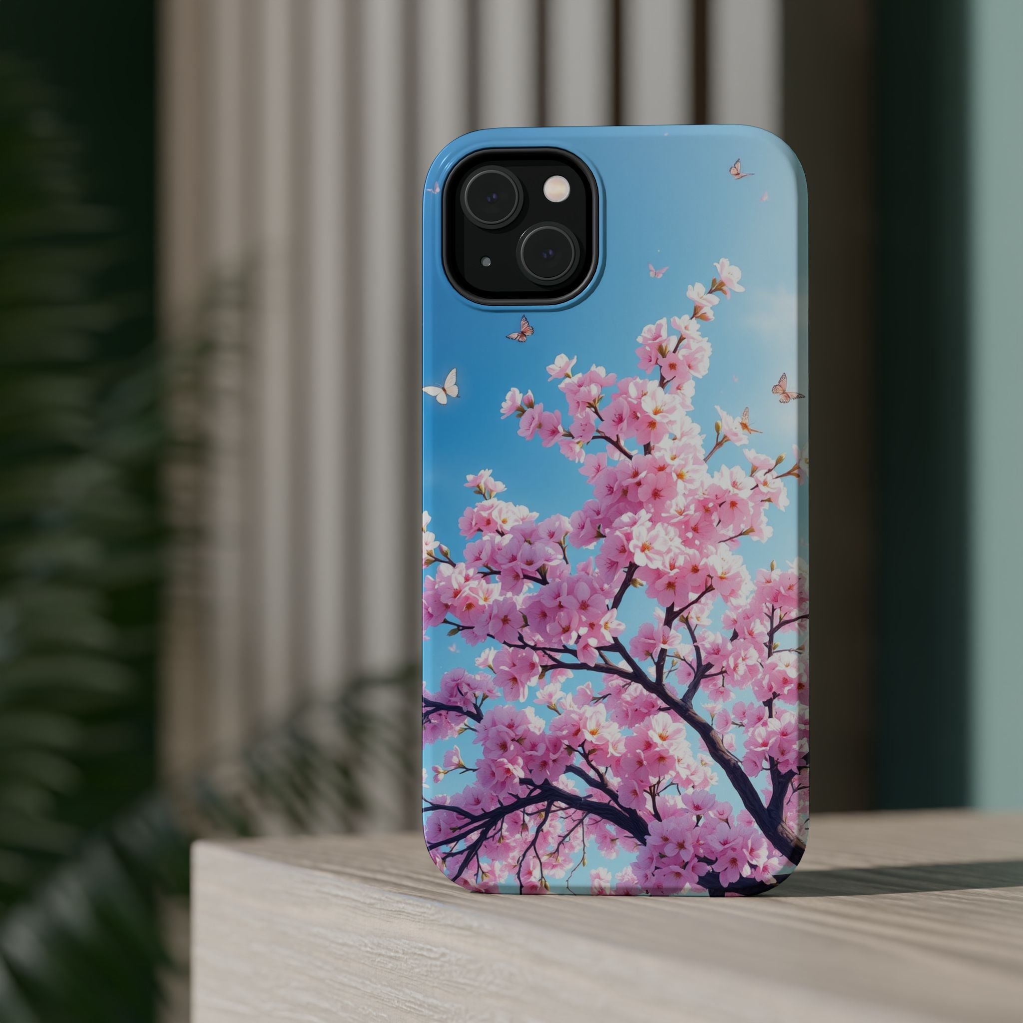 iPhone Cherry Blossom Floral Slim Everyday Designer Case · iPhone Case