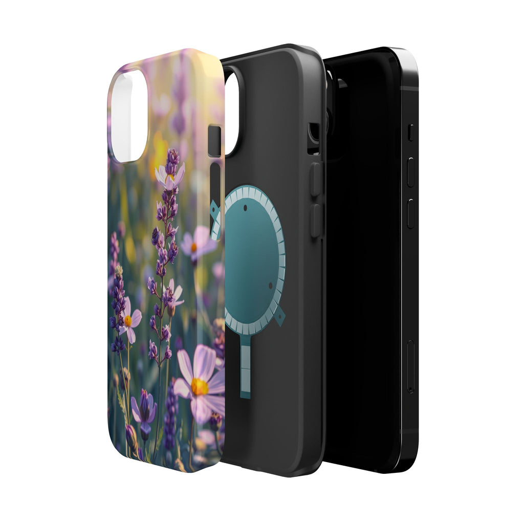 iPhone Lavender And Pearl Wildflower Field Slim iPhone Everyday · iPhone Case