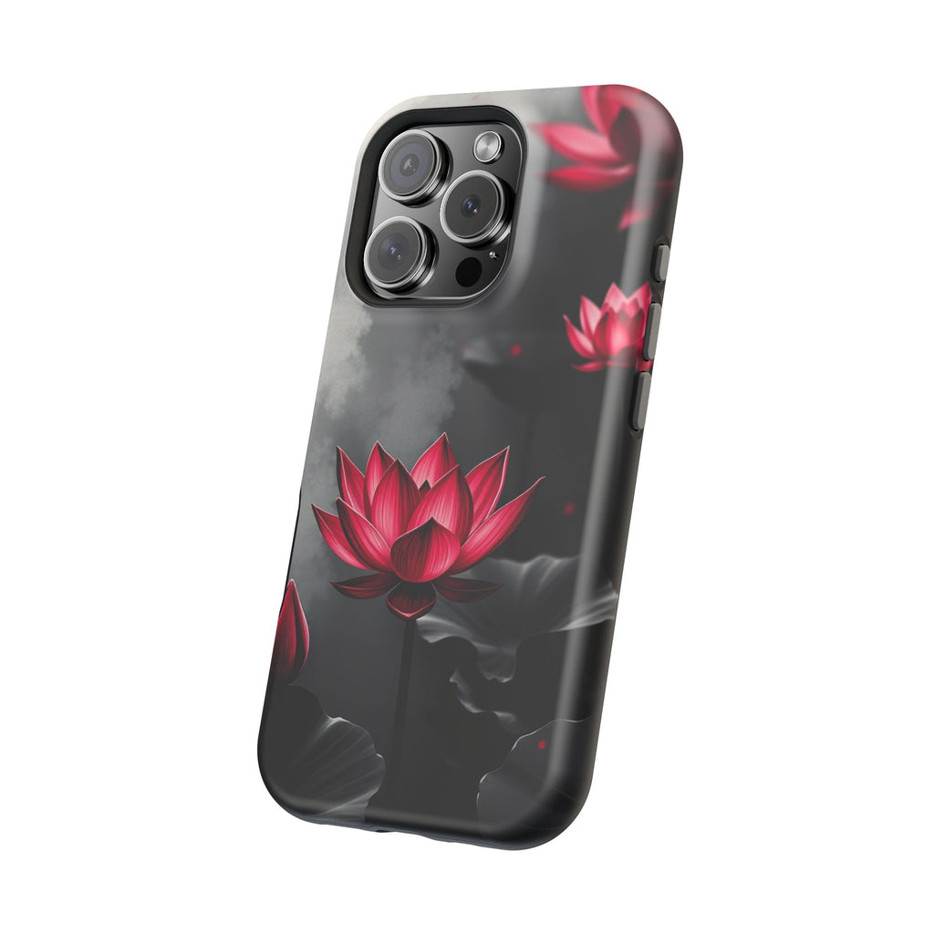 iPhone Lotus Pond Mystic Art 15 Slim Everyday Designer Case · iPhone Case