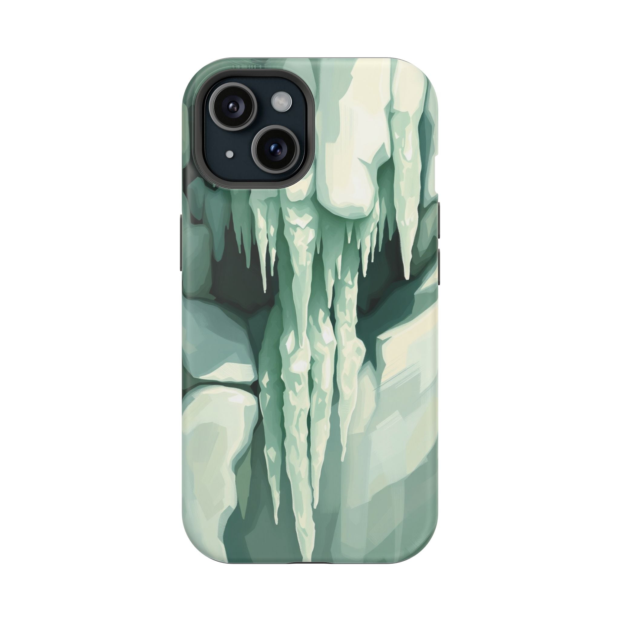 iPhone Earthy Icicle Formation Design Slim Everyday Designer Case · iPhone Case