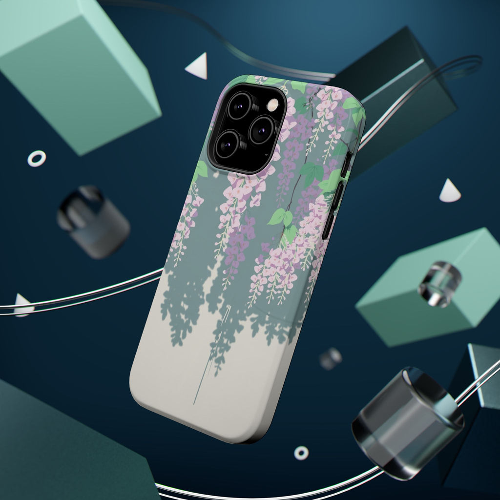 iPhone Dreamy Wisteria Cascade Design Slim Everyday Designer Case · iPhone Case