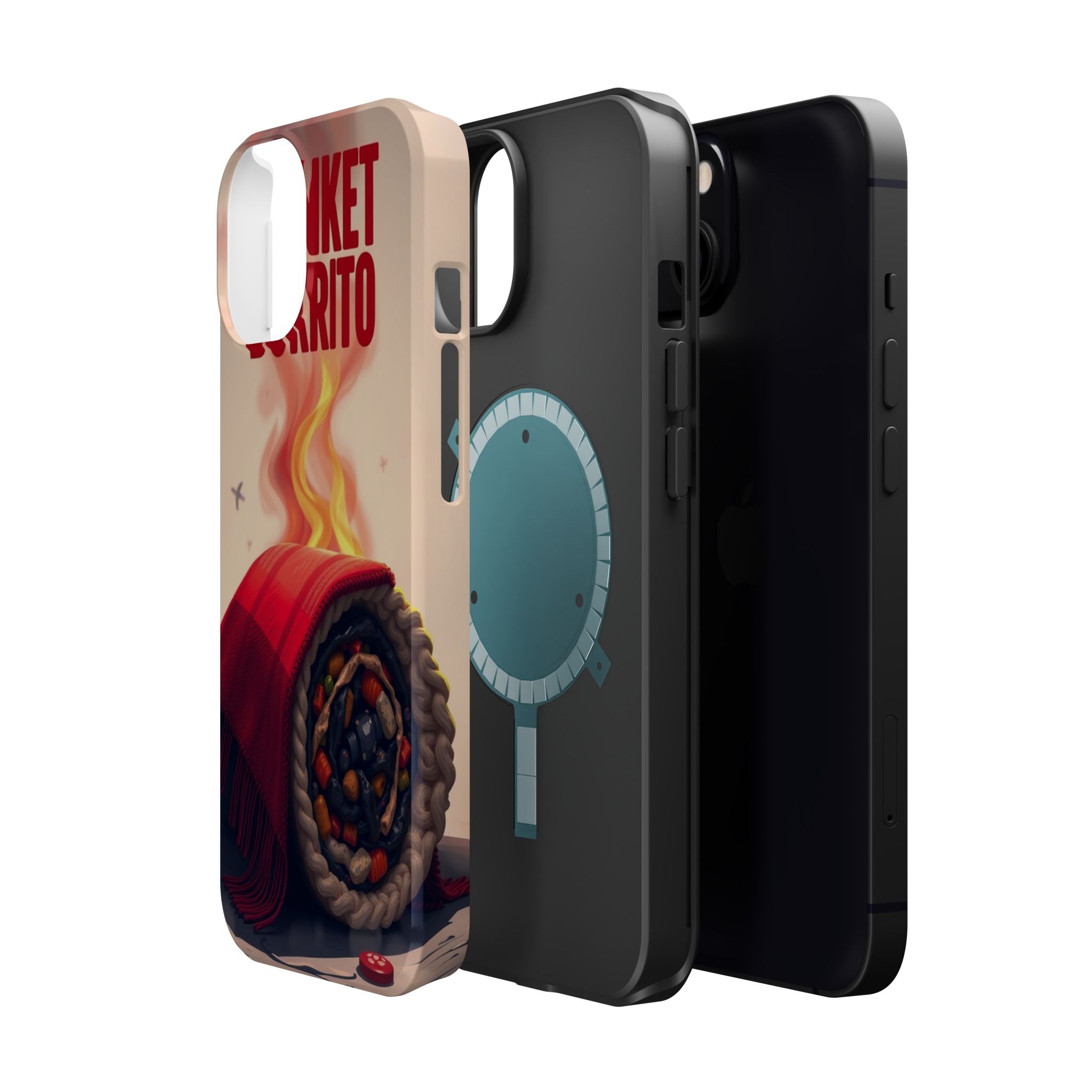 iPhone Serene Blanket Burrito Design Slim Everyday Designer Case · iPhone Case