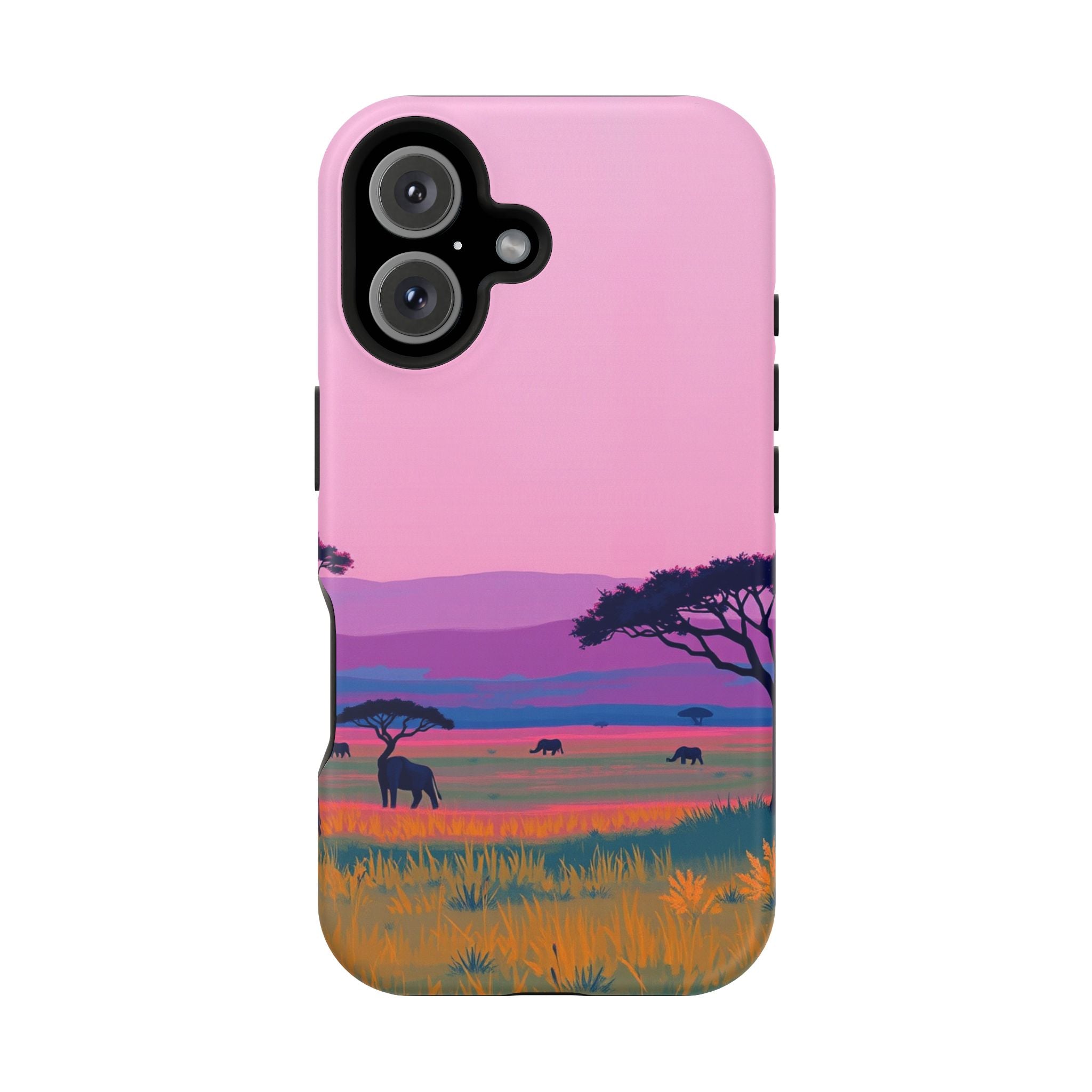 iPhone Savanna Horizon Electric Art Slim Everyday Designer Case · iPhone Case