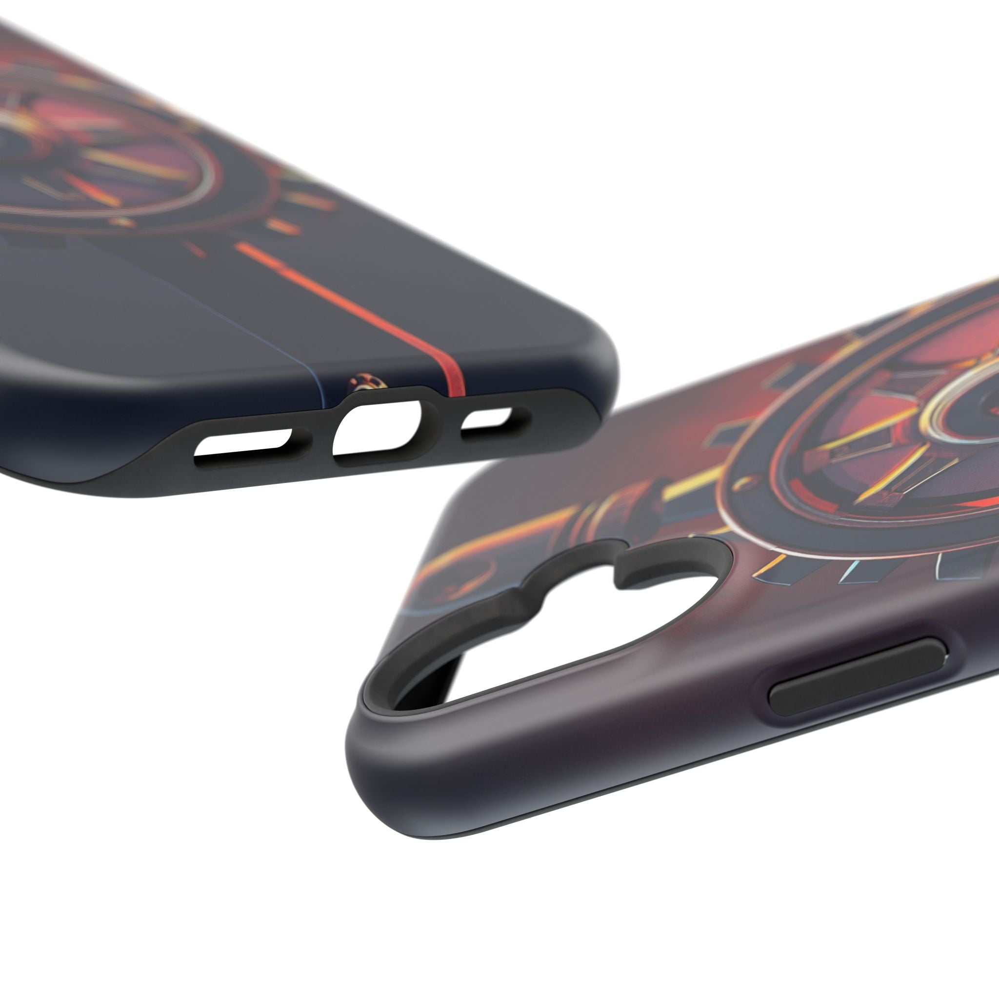 iPhone Rotary Electric Art Phone Bold Modern Everyday Snap Case · iPhone Case