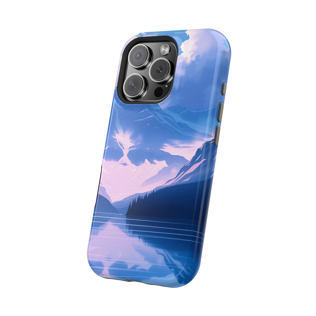 iPhone Glacier Lake Dreamy Ethereal Slim Everyday Designer Case · iPhone Case