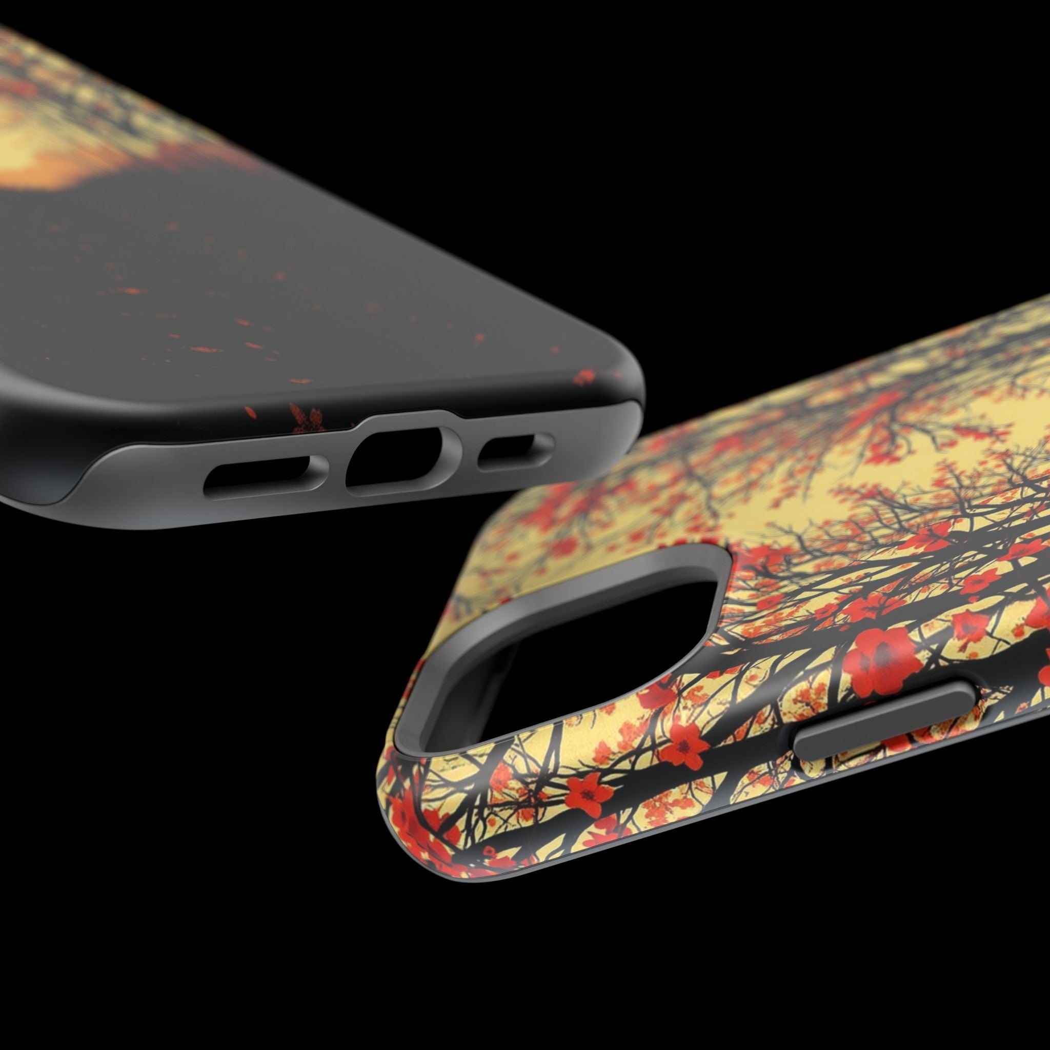 iPhone Dreamy Blossom Trail Design Bold Modern Everyday Snap Case · iPhone Case
