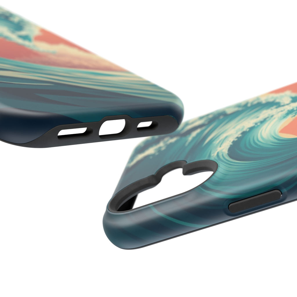 iPhone Ocean Wave Crash Cinematic Art Slim Everyday Designer Case · iPhone Case