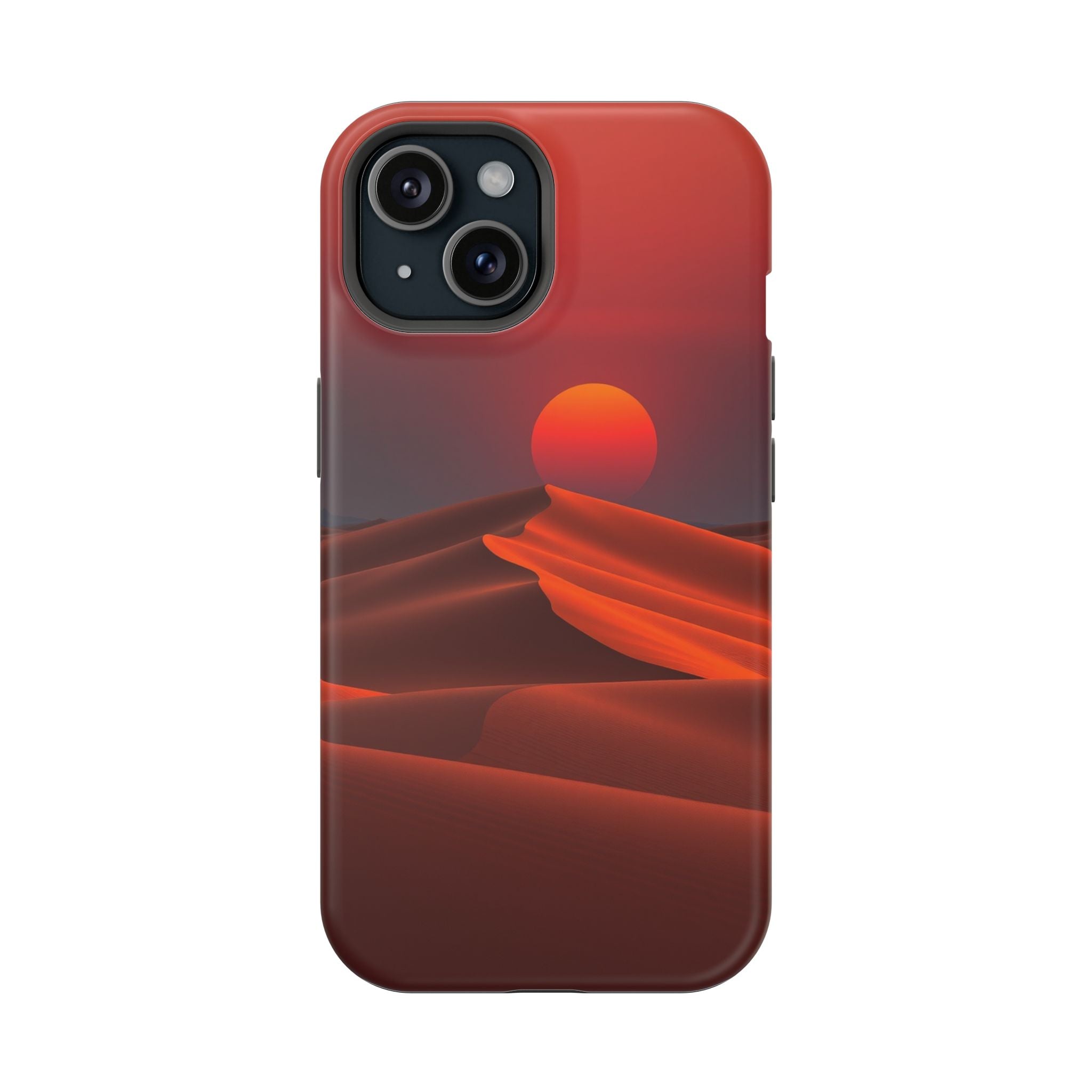 iPhone Sand Dunes at Dusk Electric Art Slim Everyday Designer Case · iPhone Case