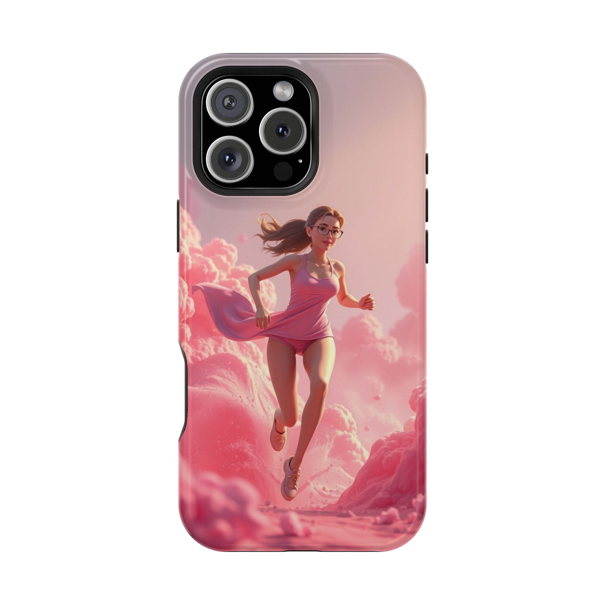 iPhone on Fumes 3D Digital Bold Modern Everyday Snap Case · iPhone Case