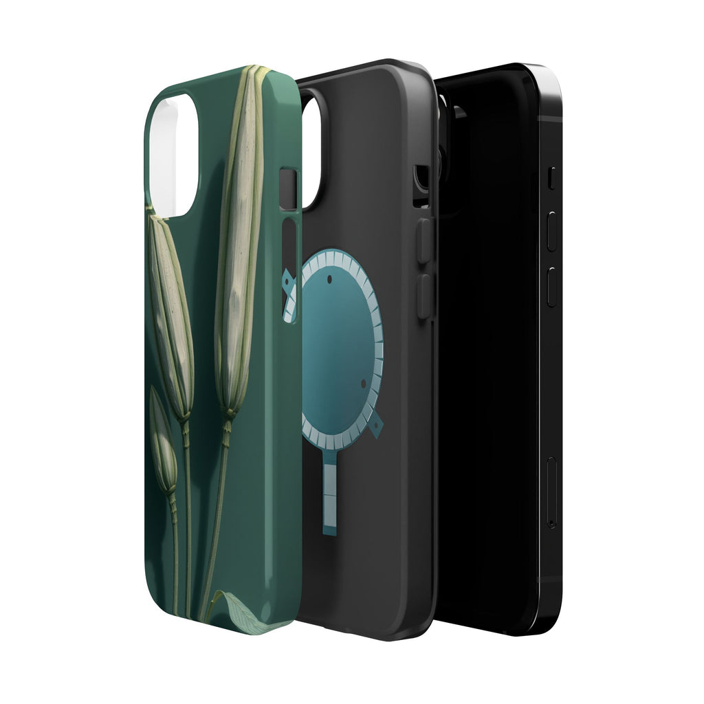 iPhone Botanical Illustration Grunge Distressed Soft iPhone Finish · iPhone Case