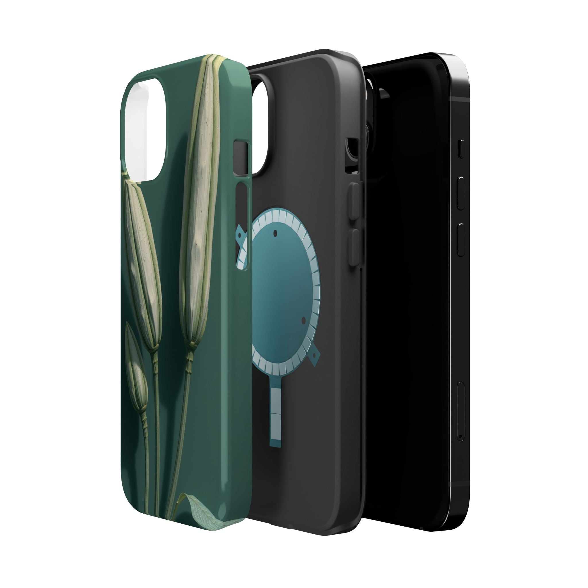 iPhone Botanical Illustration Grunge Distressed Soft iPhone Finish · iPhone Case