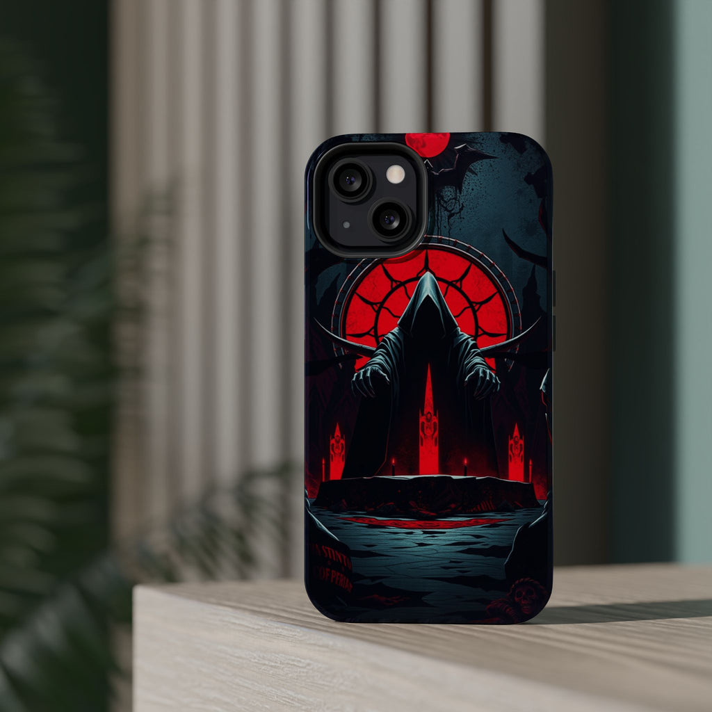 iPhone Serene Necromancer Circle Design Slim Everyday Designer Case · iPhone Cas