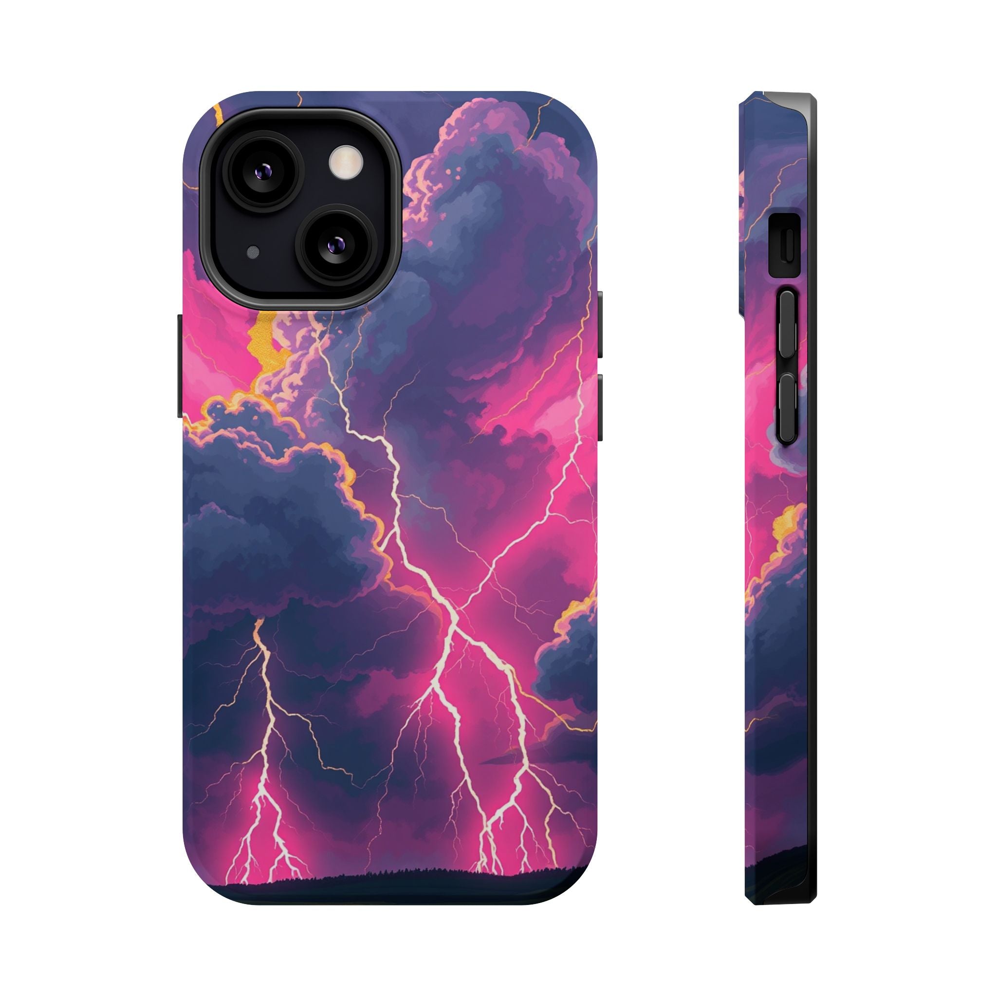 iPhone Serene Thunderstorm Sky Design Slim Everyday Designer Case · iPhone Case