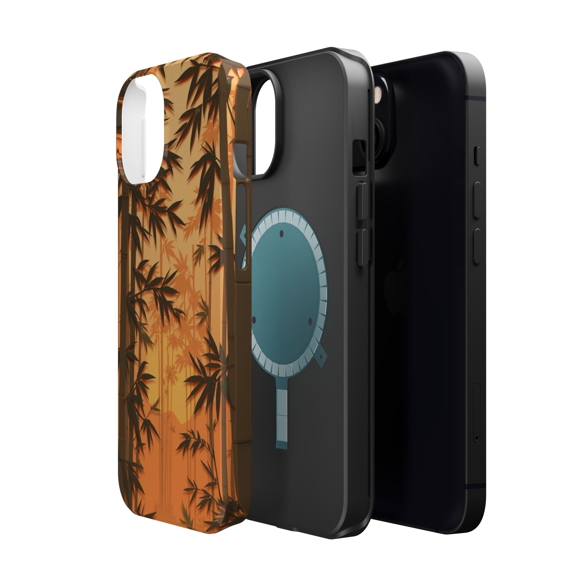 iPhone Earthy Bamboo Grove Design 12 Slim Everyday Designer Case · iPhone Case