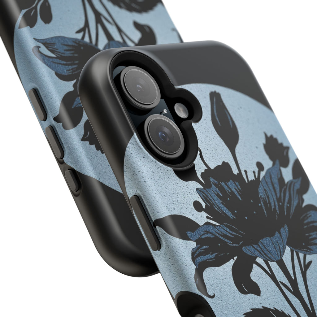 iPhone Radiant Floral Silhouette Design Slim Everyday Designer Case · iPhone Cas