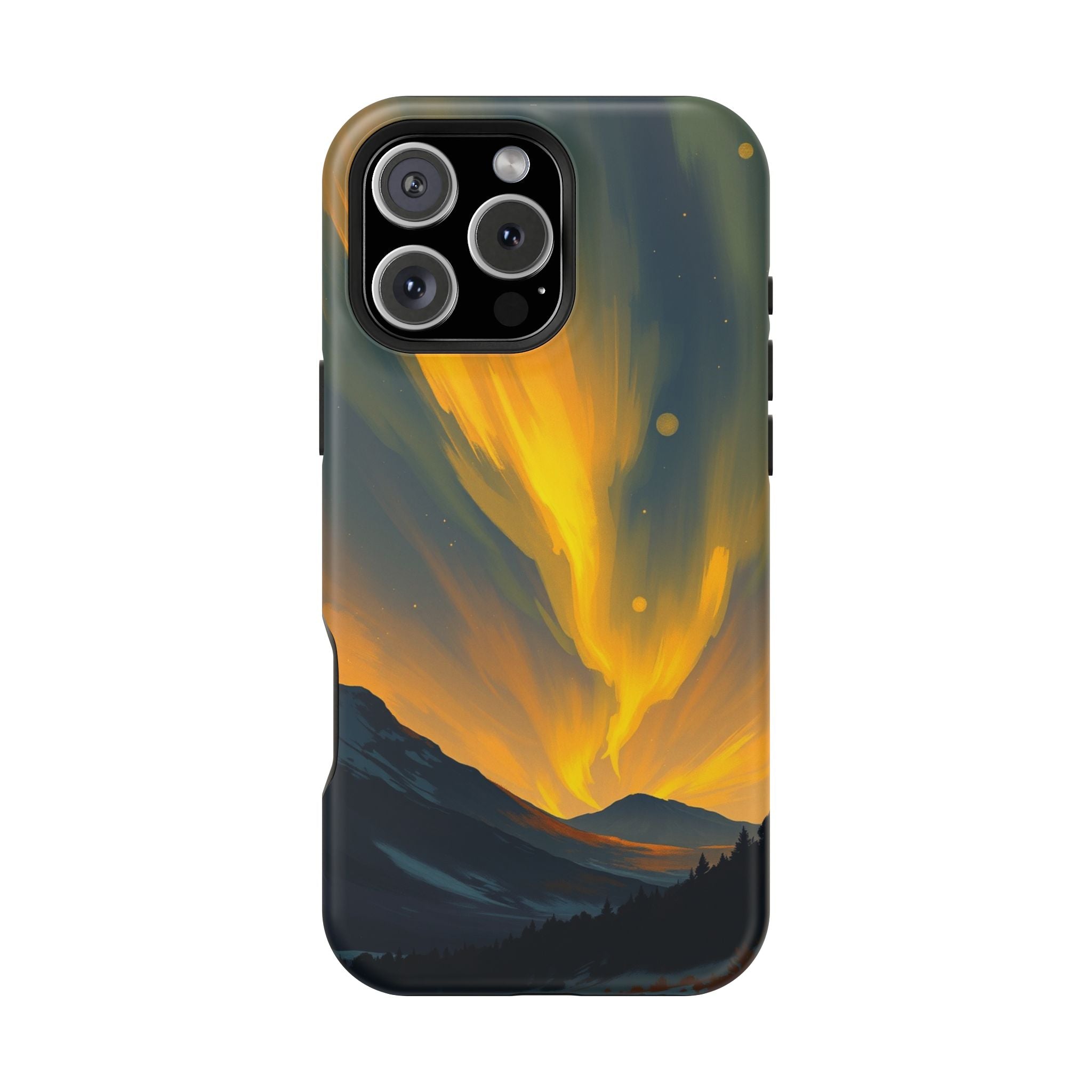 iPhone Serene Northern Lights Design Slim Everyday Designer Case · iPhone Case