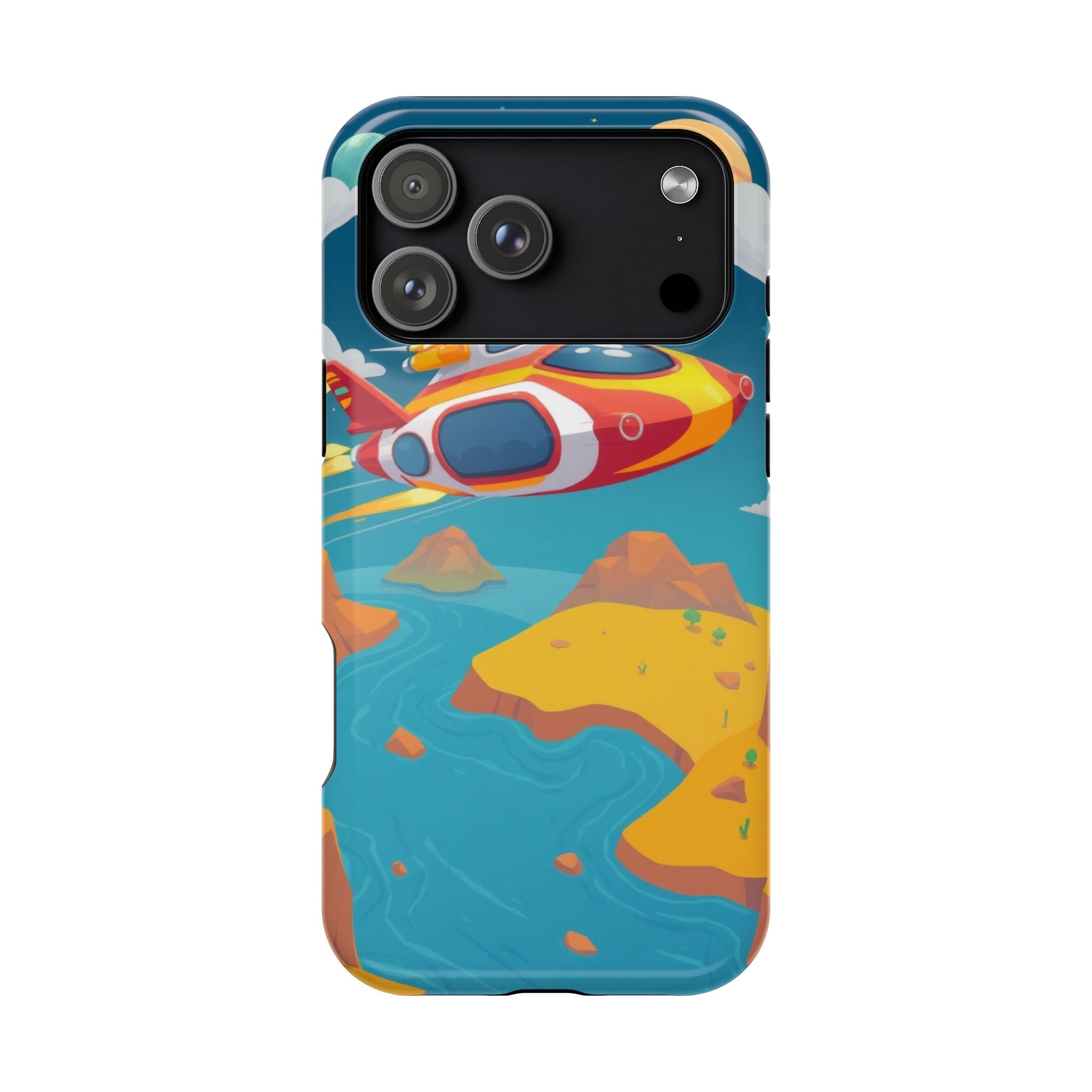 iPhone Hovercraft Glide Kids Fun Clean iPhone Phone Case Gift Minimal · iPhone C