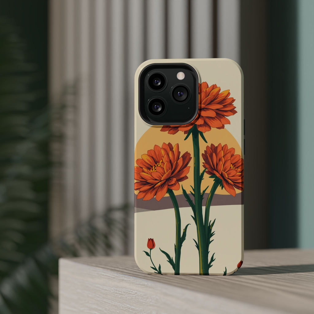 iPhone Ranunculus Stack Bold Art Bold Modern Everyday Snap Case · iPhone Case