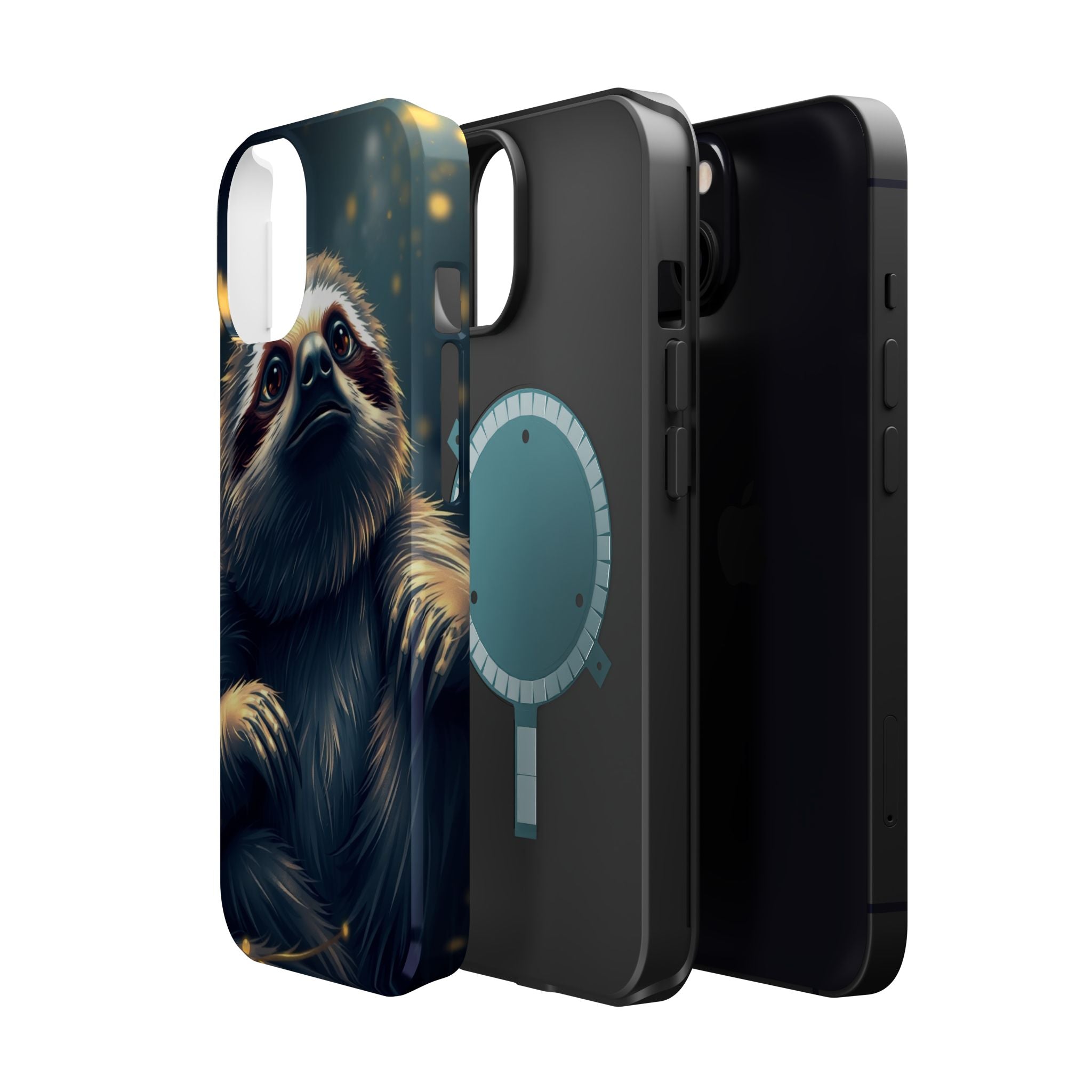 iPhone Vibrant Cozy Sloth Mode Design Slim Everyday Designer Case · iPhone Case