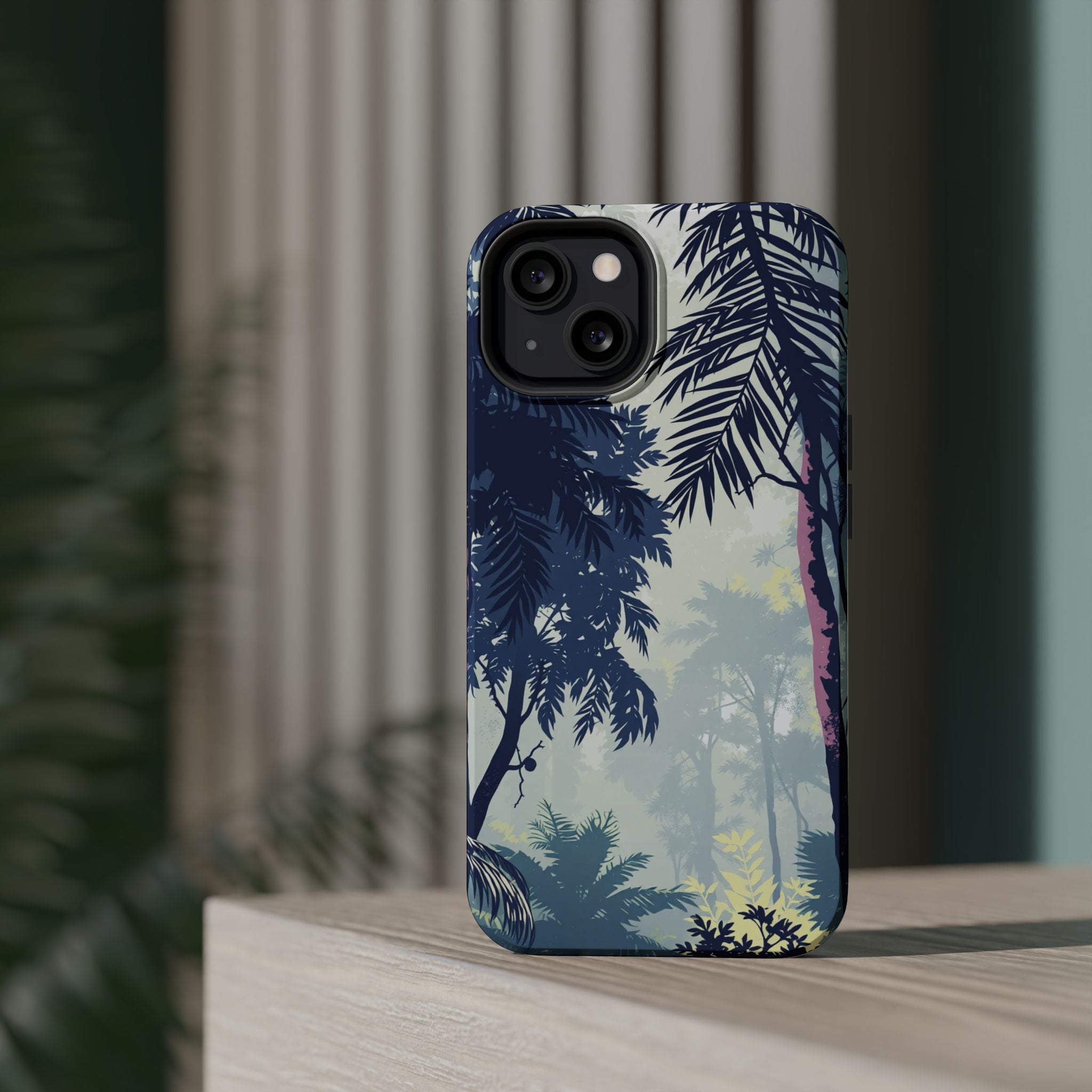 iPhone Rainforest Canopy Grunge Distressed Slim iPhone Everyday · iPhone Case