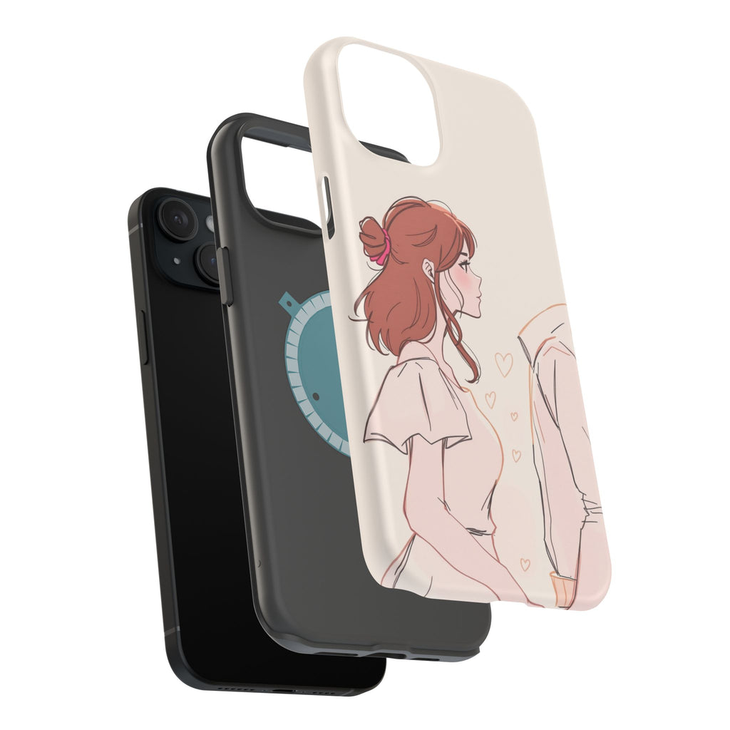 iPhone Serene Main Character Moment Design Slim Everyday Designer Case · iPhone