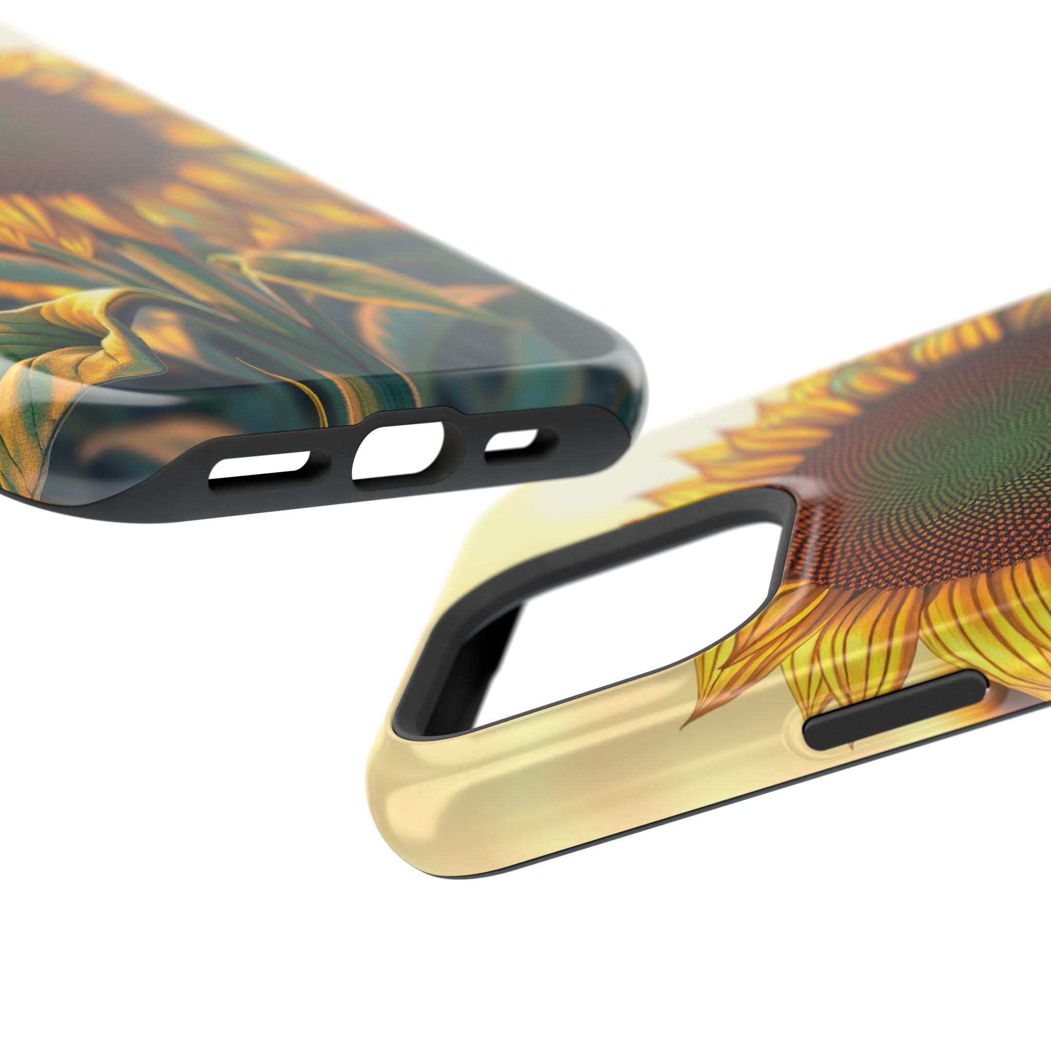 iPhone Sunflower Prairie Bold Art Bold Modern Everyday Snap Case · iPhone Case