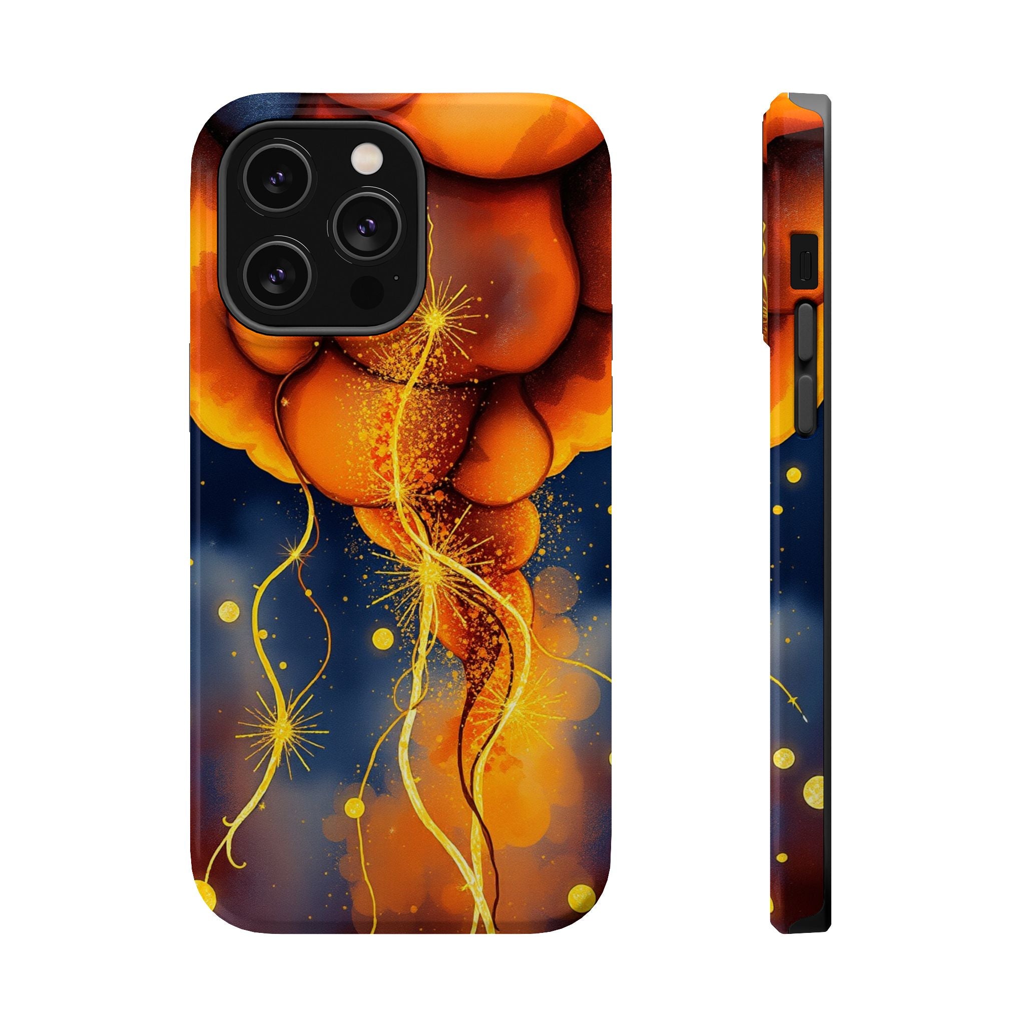 iPhone Glitter Storm Vibrant Watercolor Slim Everyday iPhone Designer · iPhone C