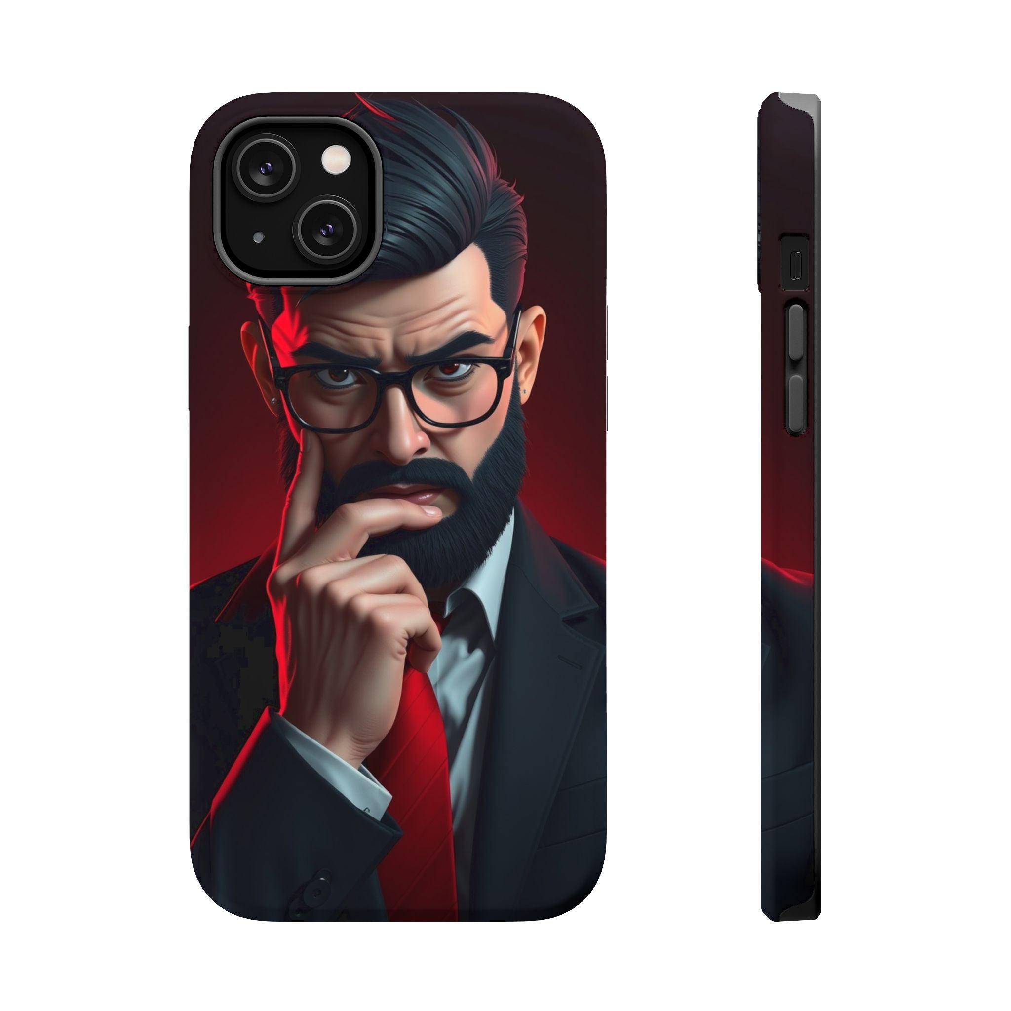 iPhone Vibrant Professional Overthinker Design Soft Finish Everyday Case · iPhon