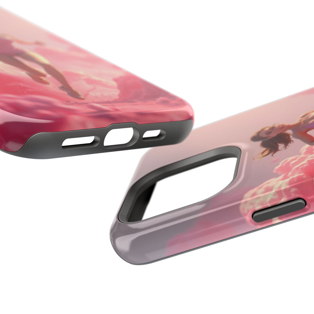iPhone on Fumes 3D Digital Bold Modern Everyday Snap Case · iPhone Case