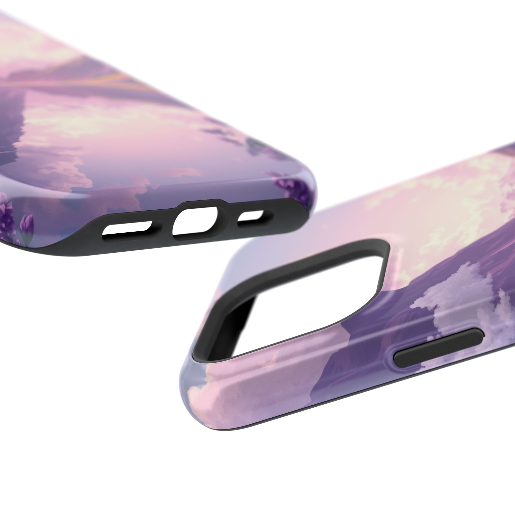 iPhone Lavender And Pearl Fjord Reflection Slim iPhone Everyday · iPhone Case