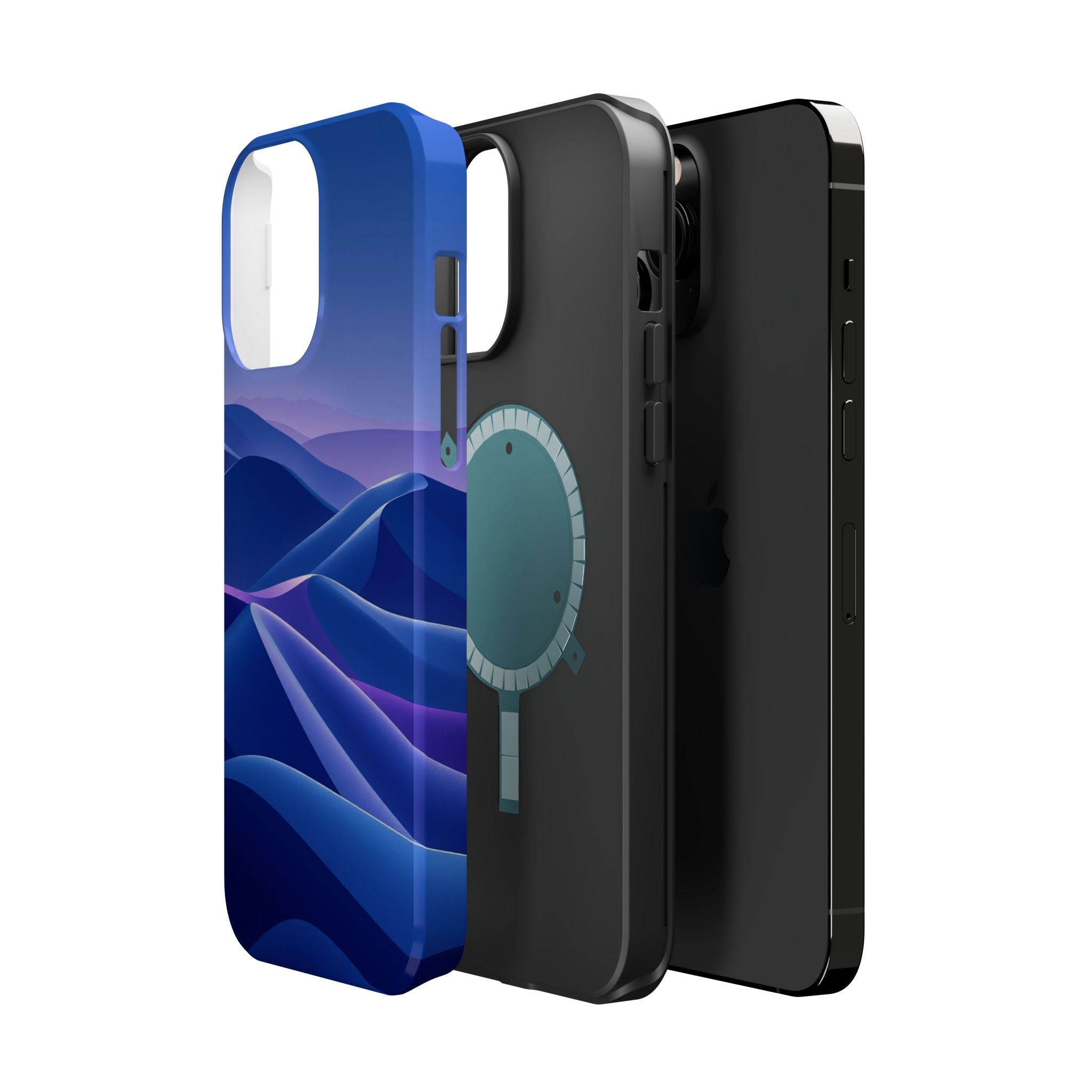 iPhone Rolling Hills Enchanted Art Bold Modern Everyday Snap Case · iPhone Case