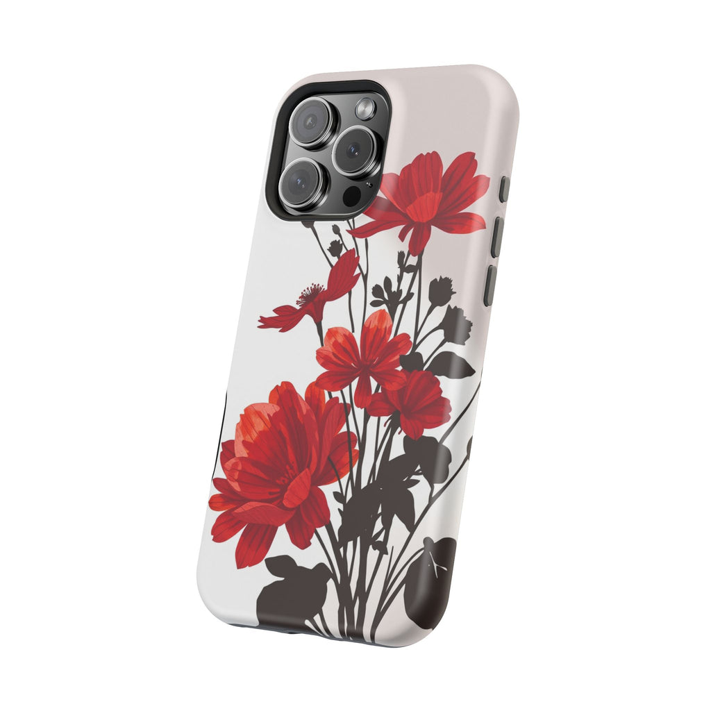 iPhone Floral Silhouette Cinematic Art Slim Snap Case · iPhone Case