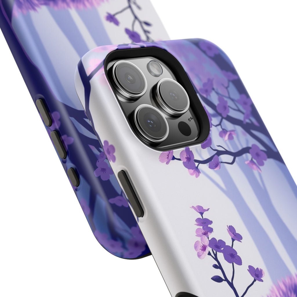 iPhone Blossom Trail Paper Cut Art Bold Modern Everyday Snap Case · iPhone Case