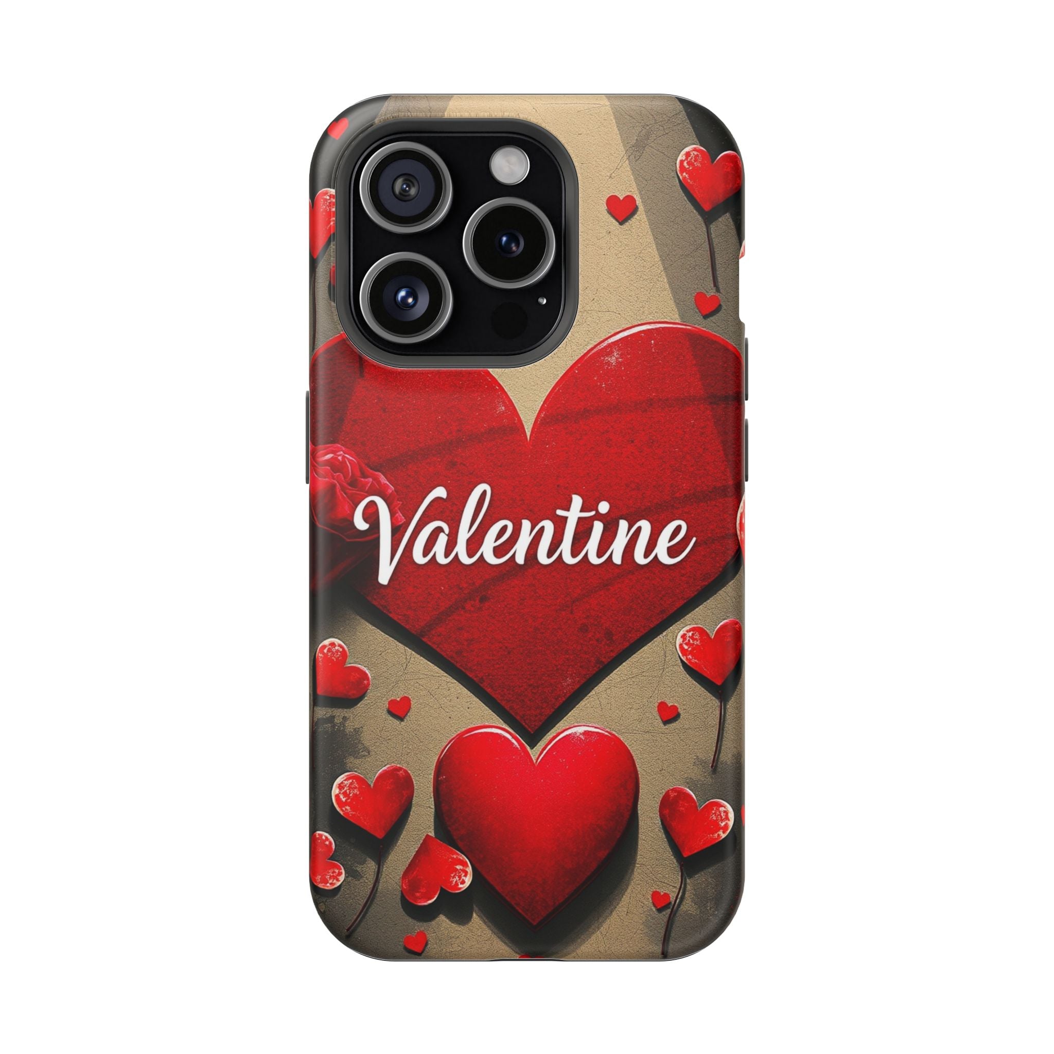 iPhone Serene Vintage Valentine Card Design Slim Everyday Designer Case · iPhone