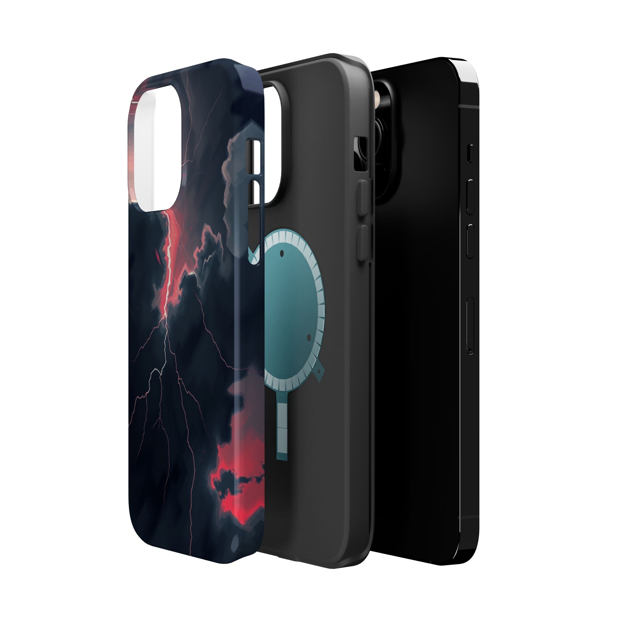 iPhone Thunderstorm Sky Mystic Art Bold Modern Everyday Snap Case · iPhone Case
