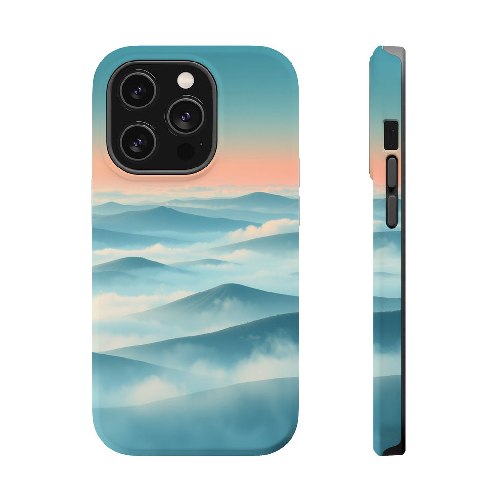 iPhone Fog Rolling Over Hills Electric Art Slim iPhone 17 Everyday · iPhone Case